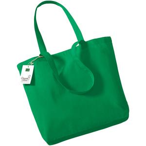 Westford Mill WM180 - Organic cotton shopper Kelly Green