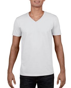 Gildan GN646 - Softstyle™ v-neck t-shirt White