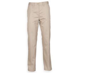 Henbury HY641 - Women's trousers without darts Stone