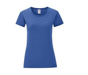 Fruit of the Loom SC151 - Iconic T Woman Heather Royal