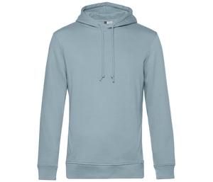 B&C BCU33B - Organic Hoodie Blue Fog