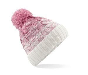 Beechfield BF459 - Shaded Beanie Dusky Pink / Off White