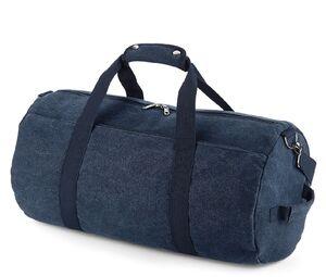 Bag Base BG655 - Vintage canvas duffel bag Vintage Oxford Navy