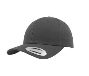 Flexfit FX7706 - Snapback Hats curved visor Charcoal