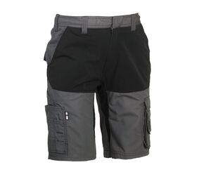 Herock HK016 - Bermuda shorts Hespar Anthracite/ Black