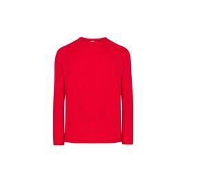 JHK JK910 - Shirt sports long sleeves Red