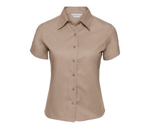 Russell Collection JZ17F - Ladies` Classic Twill Shirt Khaki