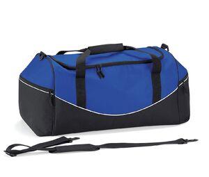 Quadra QD70S - Travel bag with large exterior pockets Bright Royal/ Black/ White