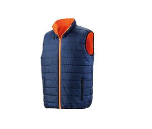 Result RS332 - Reversible bodywarmer Fluorescent Orange/Navy