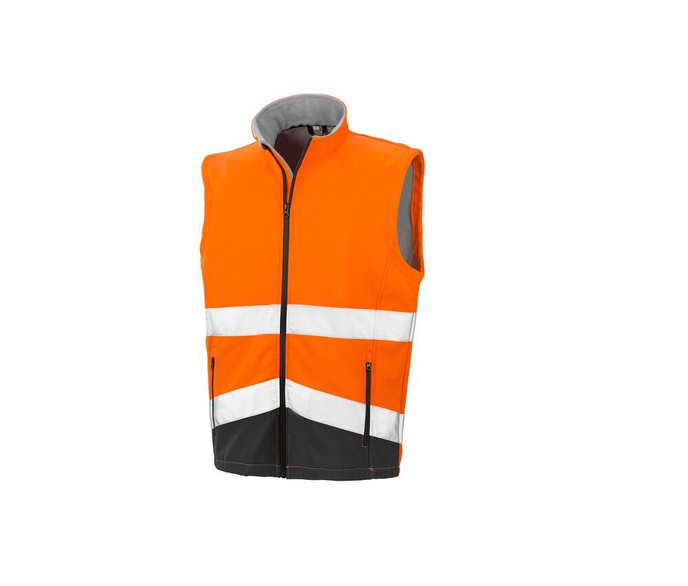 Result RS451 - High -visibility work -making bodywarmer