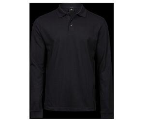 Tee Jays TJ1406 - Luxury stretch long sleeve polo Men Black