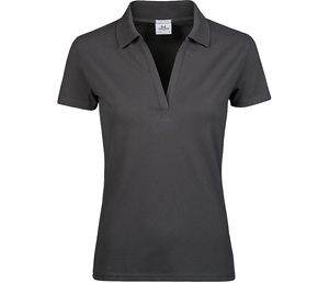 Tee Jays TJ1409 - Womens luxury V-neck stretch polo