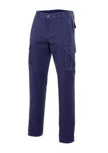 VELILLA V3001 - MULTI-POCKET PANTS Navy