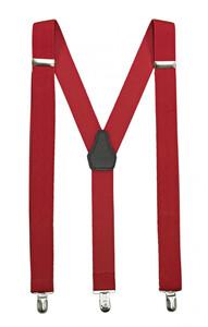 VELILLA V4008 - Suspenders Red