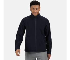 Regatta RGF622 - Men's recycled polyester microfleece jacket Navy