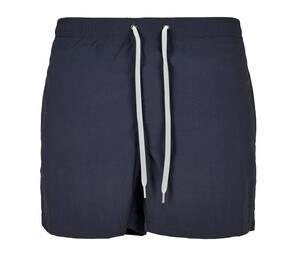 Build Your Brand BY050 - Beach Shorts Navy