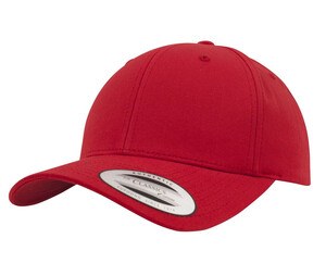 Flexfit FX7706 - Snapback Hats curved visor Red