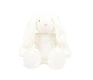 Mumbles MM060 - Print me cuddly toy. Bunny / White 