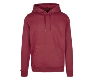 Build Your Brand BY011 - Hooded sweatshirt heavy Burgundy