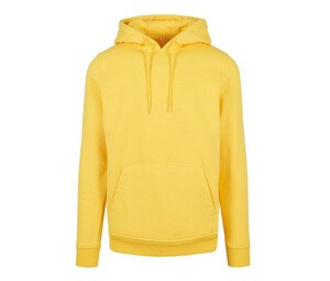 Build Your Brand BY011 - Hooded sweatshirt heavy Taxi Yellow