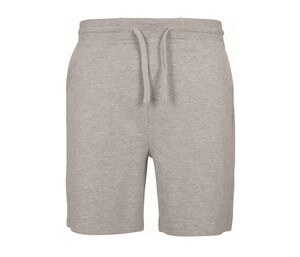 Build Your Brand BY080 - Light Sport shorts Heather Grey