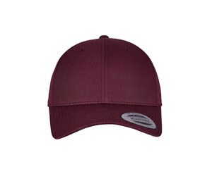 Flexfit FX7706 - Snapback Hats curved visor Maroon