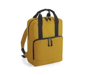 BAG BASE BG287 - RECYCLED TWIN HANDLE COOLER BACKPACK Mustard