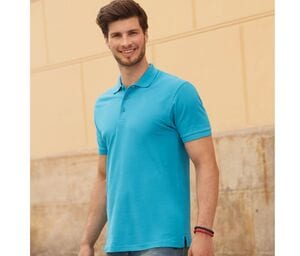 Fruit of the Loom SC385 - Mens Premium 100% Cotton Polo Shirt
