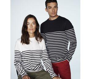 Front Row FR134 - Long sleeved Breton Striped T